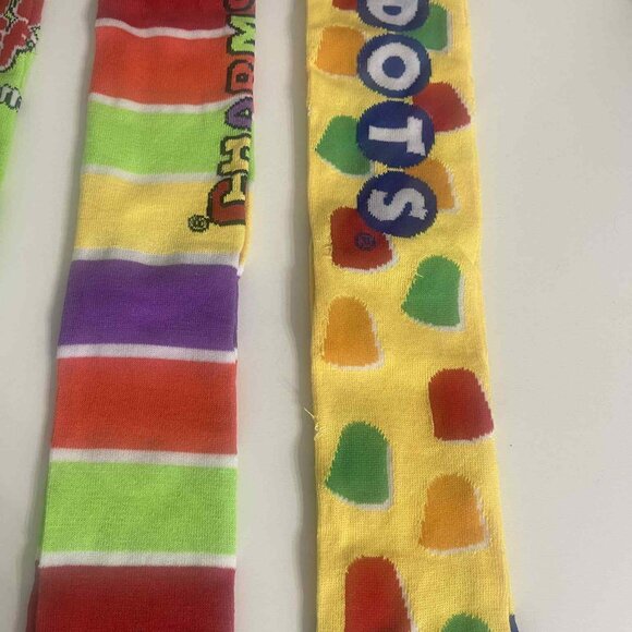 PK OF 3-DOTS/FLUFFY STUFF COTTON CANDY/ CHARMS CANDY CASUAL CREW SOCKS MEN 8-12 - Picture 4 of 6